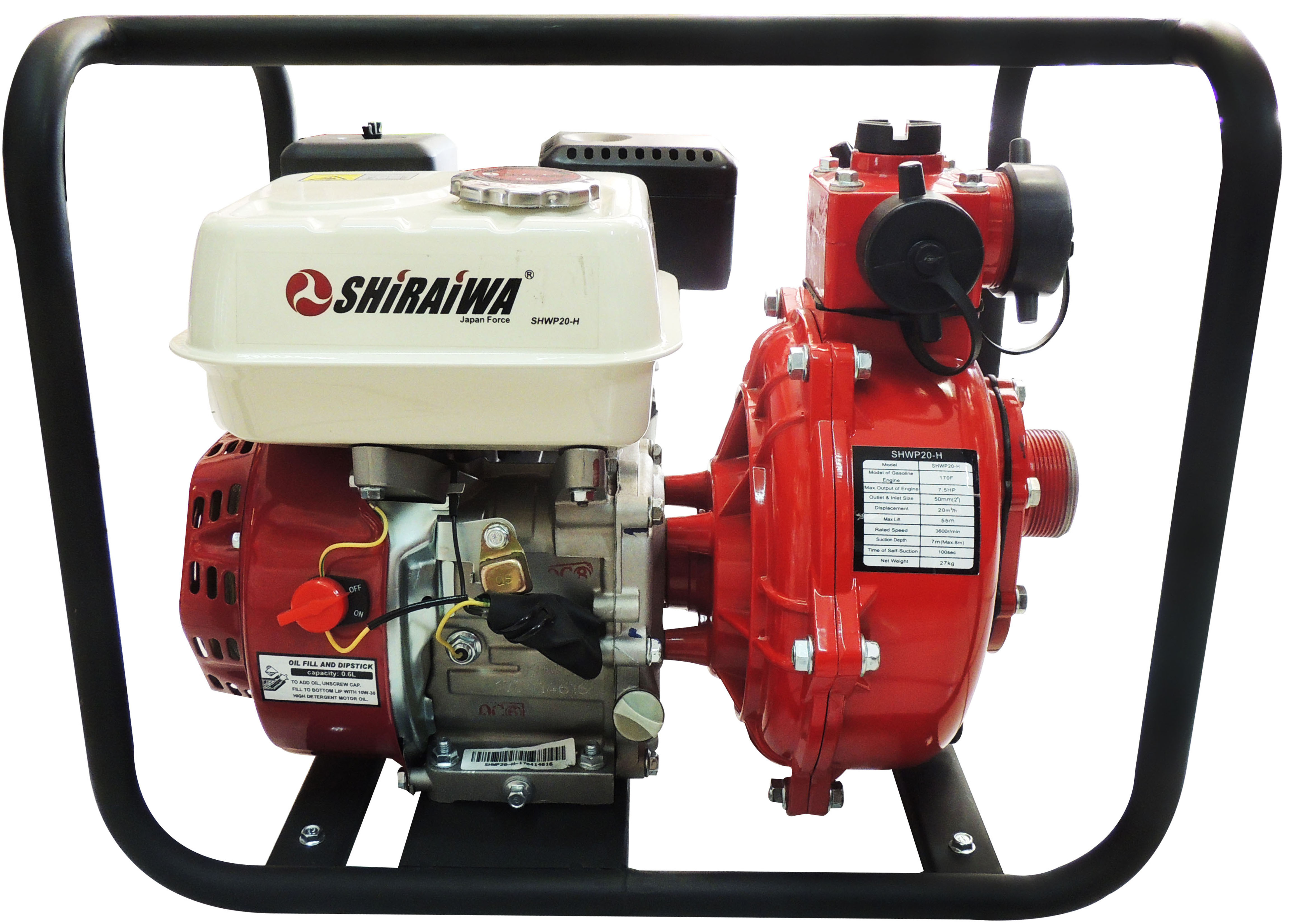Motobomba Shiraiwa SHWP20-H - Image 2