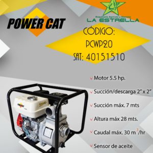 Motobomba Power Cat PCWP20