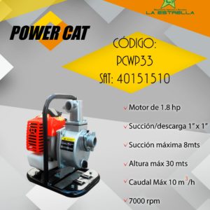Motobomba Power Cat PCW33