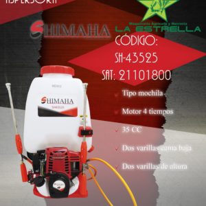 Aspersora Shimaha Modelo SH43525